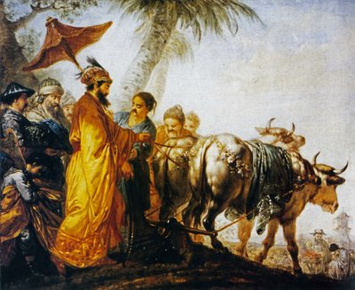 The Emperor of China Opens the First Furrow in Honor of Land Cultivation by Bernhard Rode